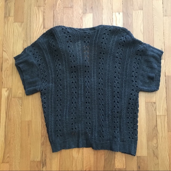 NWT Dark Grey Kimono Sweater - Picture 5 of 7